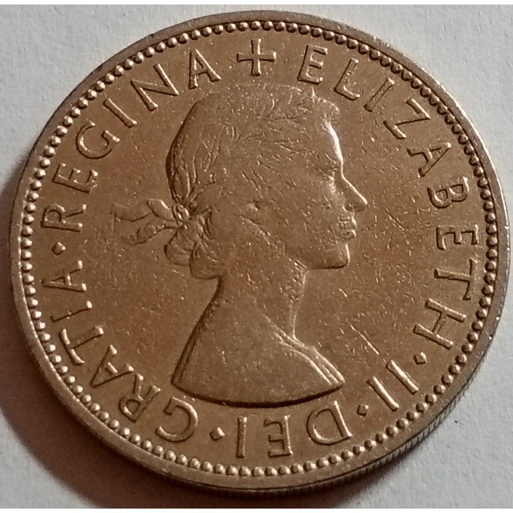 moeda two shillings 1961 reino unido mbc