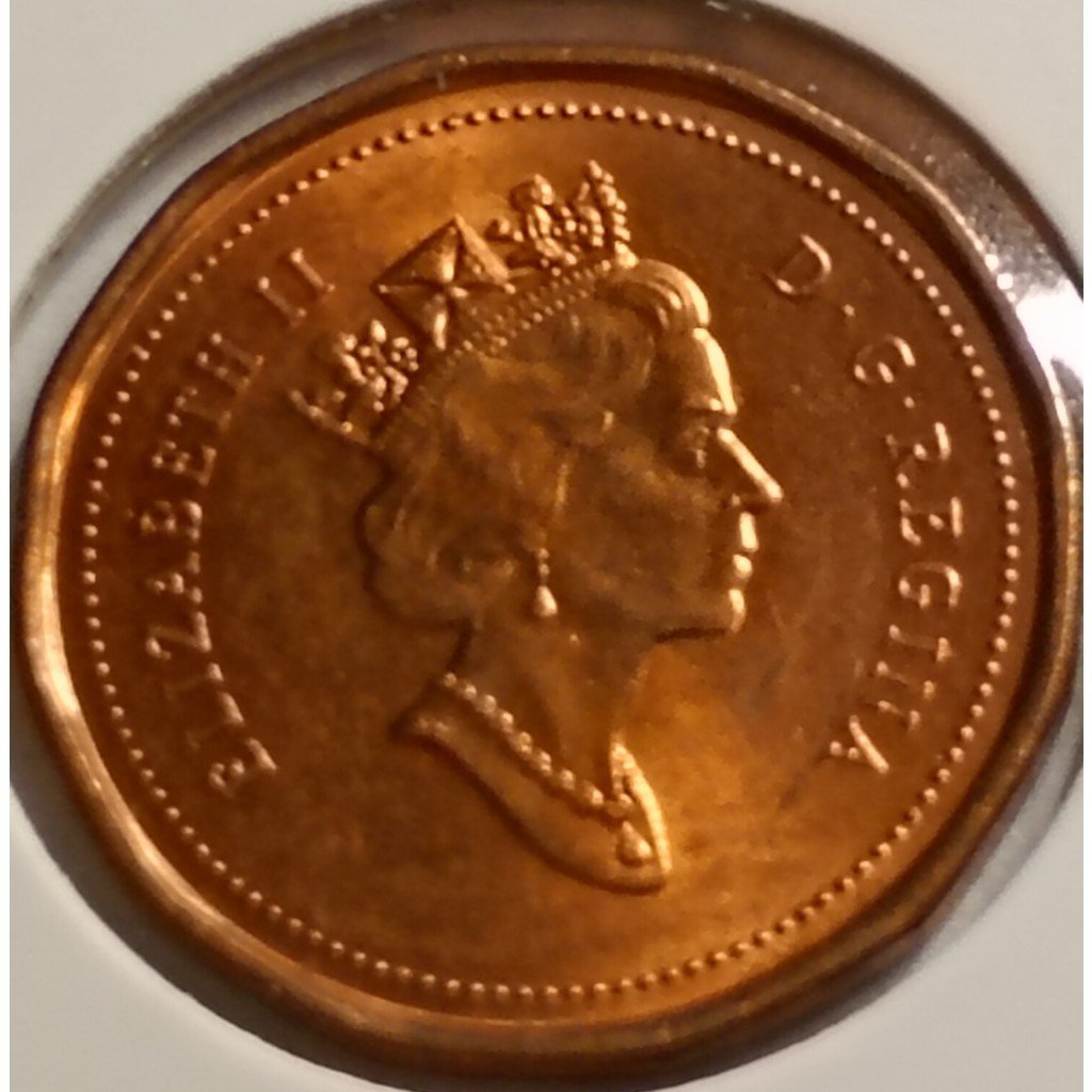 moeda 1 cent 1994 canadá mbc