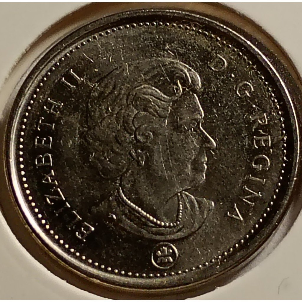 moeda 5 cents 2009 canadá mbc