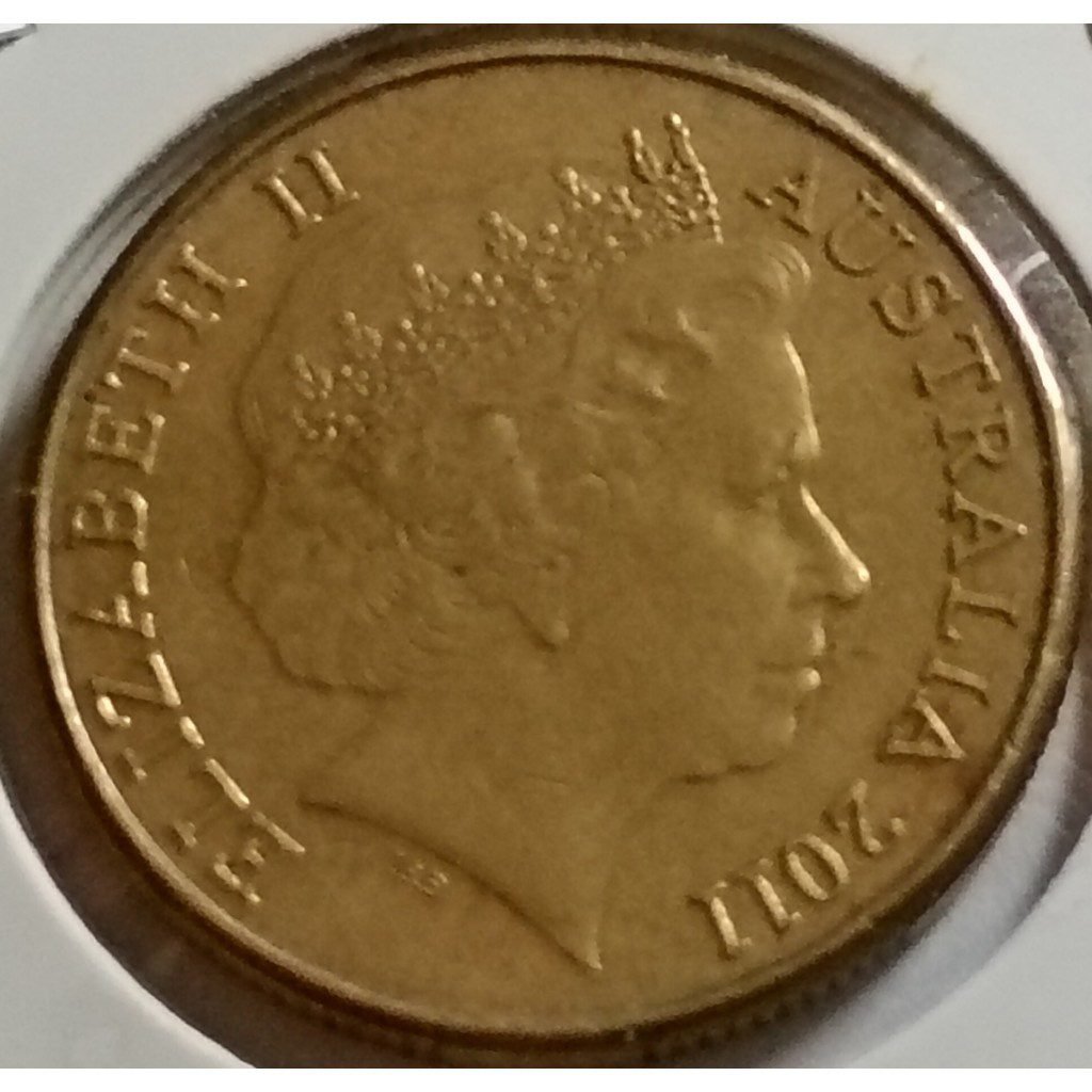 moeda one dollar 2011 austrália mbc